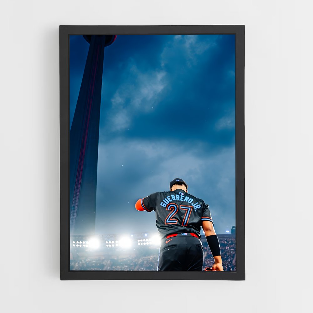 Poster Toronto blue – affiche Baseball (vue 2)